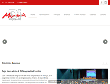 Tablet Screenshot of dimagnavitaeventos.com.br